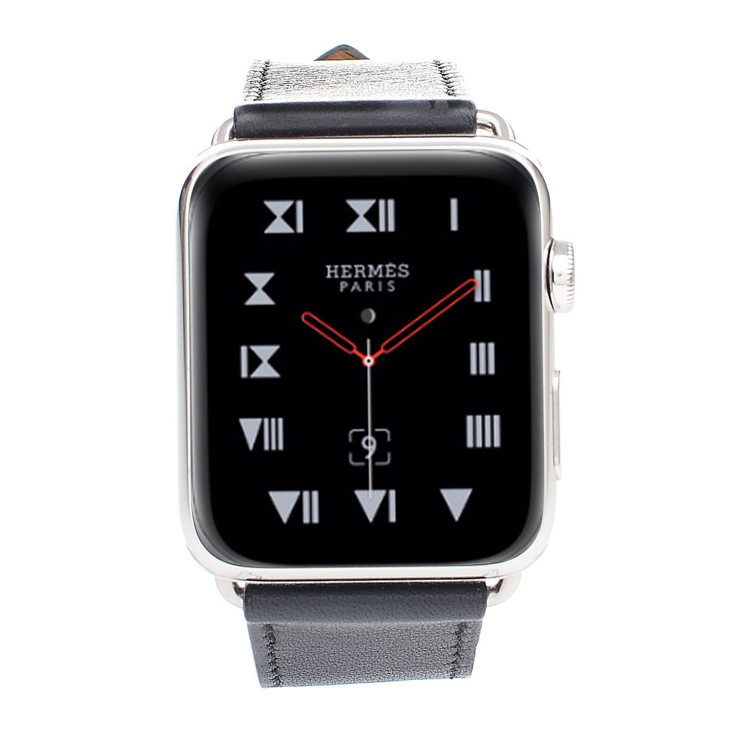 Hermes Swift 44mm Apple Watch Single Tour Bleu Indigo 1 of 8