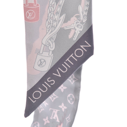 Louis Vuitton Silk Dreamonogram Bandeau Grey 3 of 5