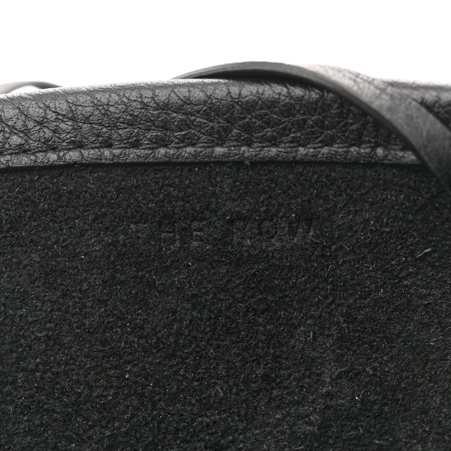 Grained Calfskin Park Tote Three Black