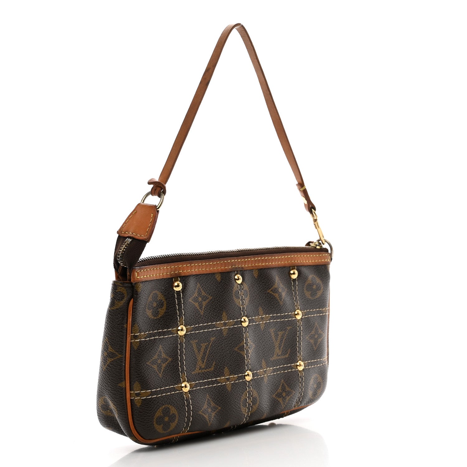 Louis Vuitton Monogram Riveting Pochette Accessories 3 of 11