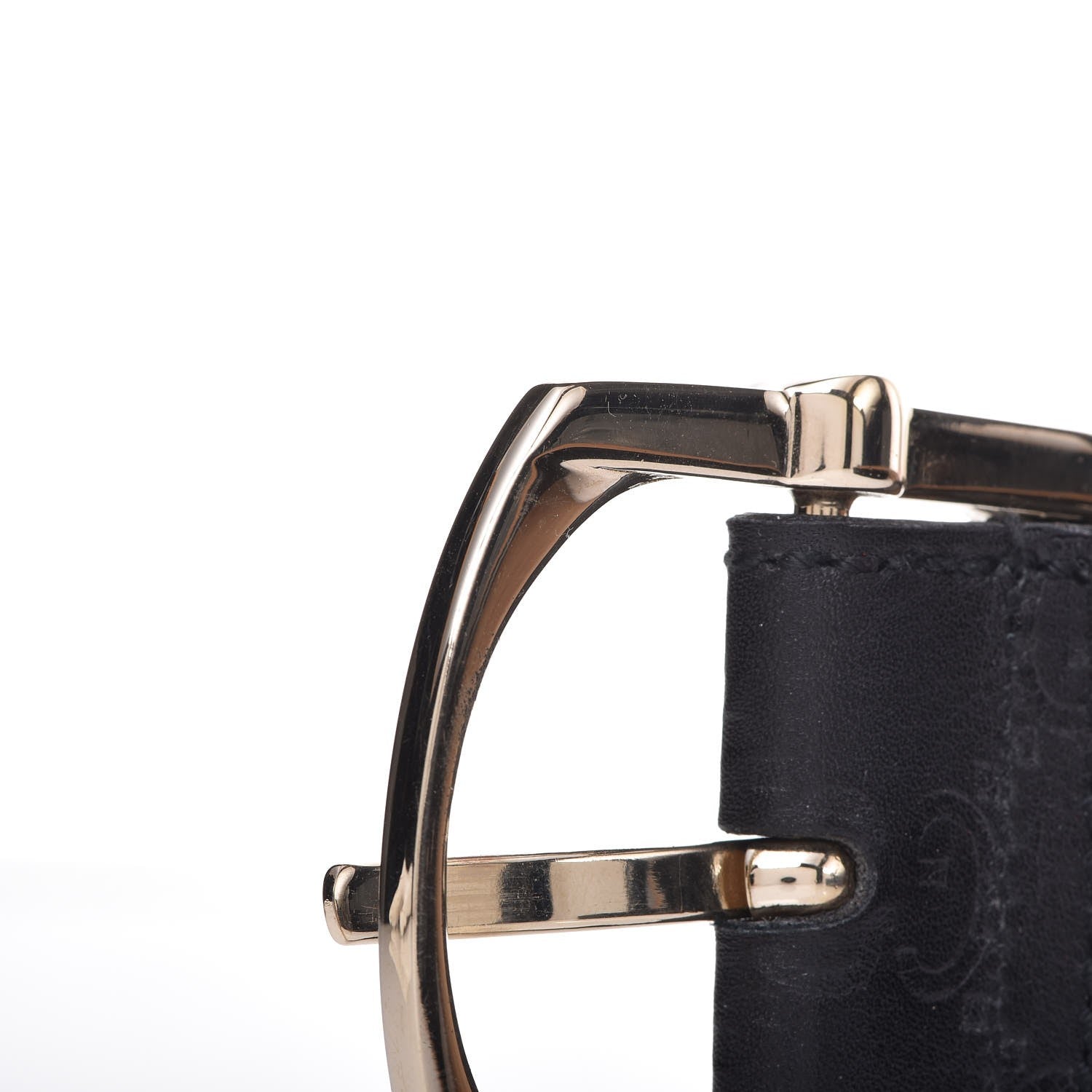 Gucci Guccissima Signature Belt 85 34 Black 5 of 13