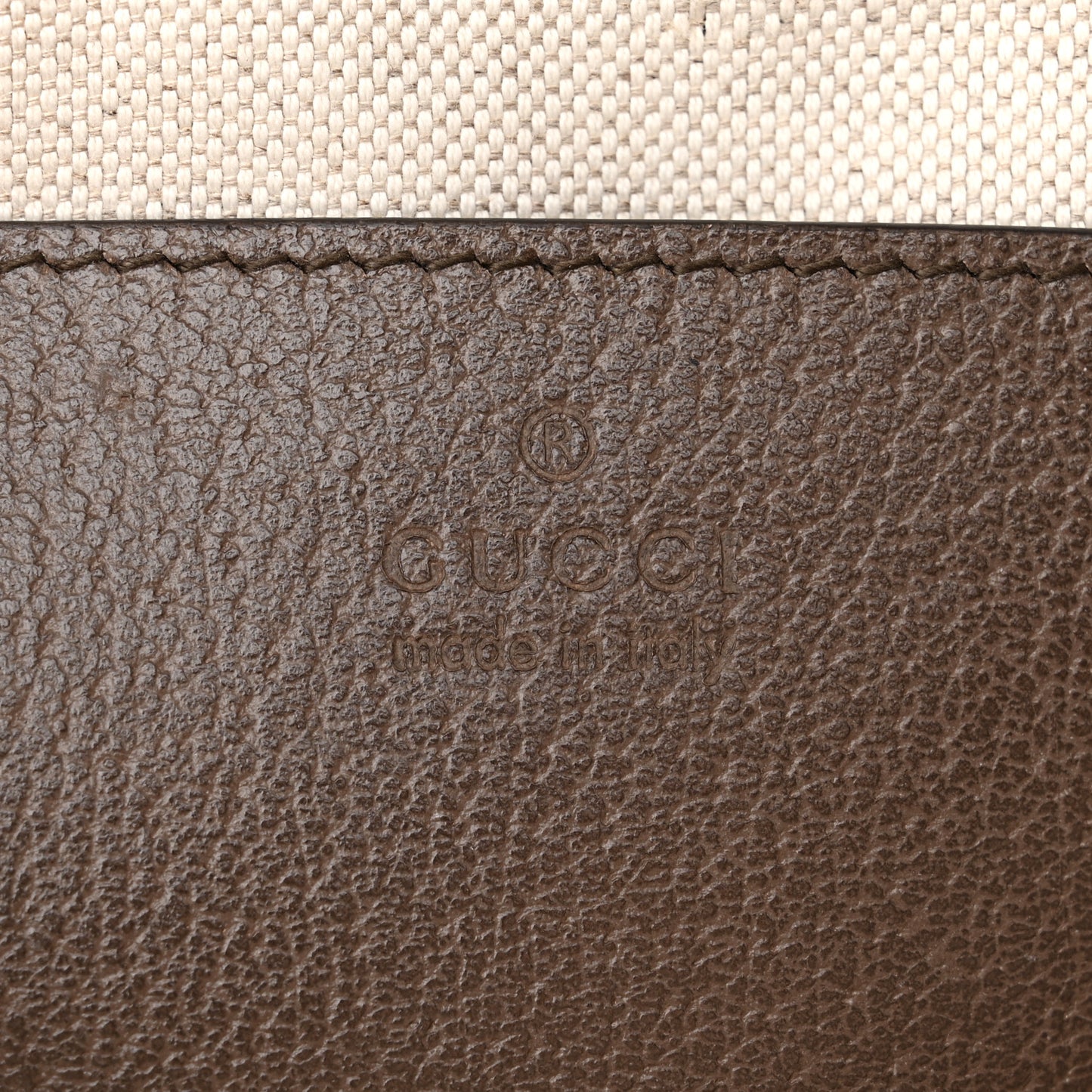 Monogram Jumbo GG Textured Dollar Calfskin Web Small Ophidia Dome Shoulder Bag Camel Ebony New Acero