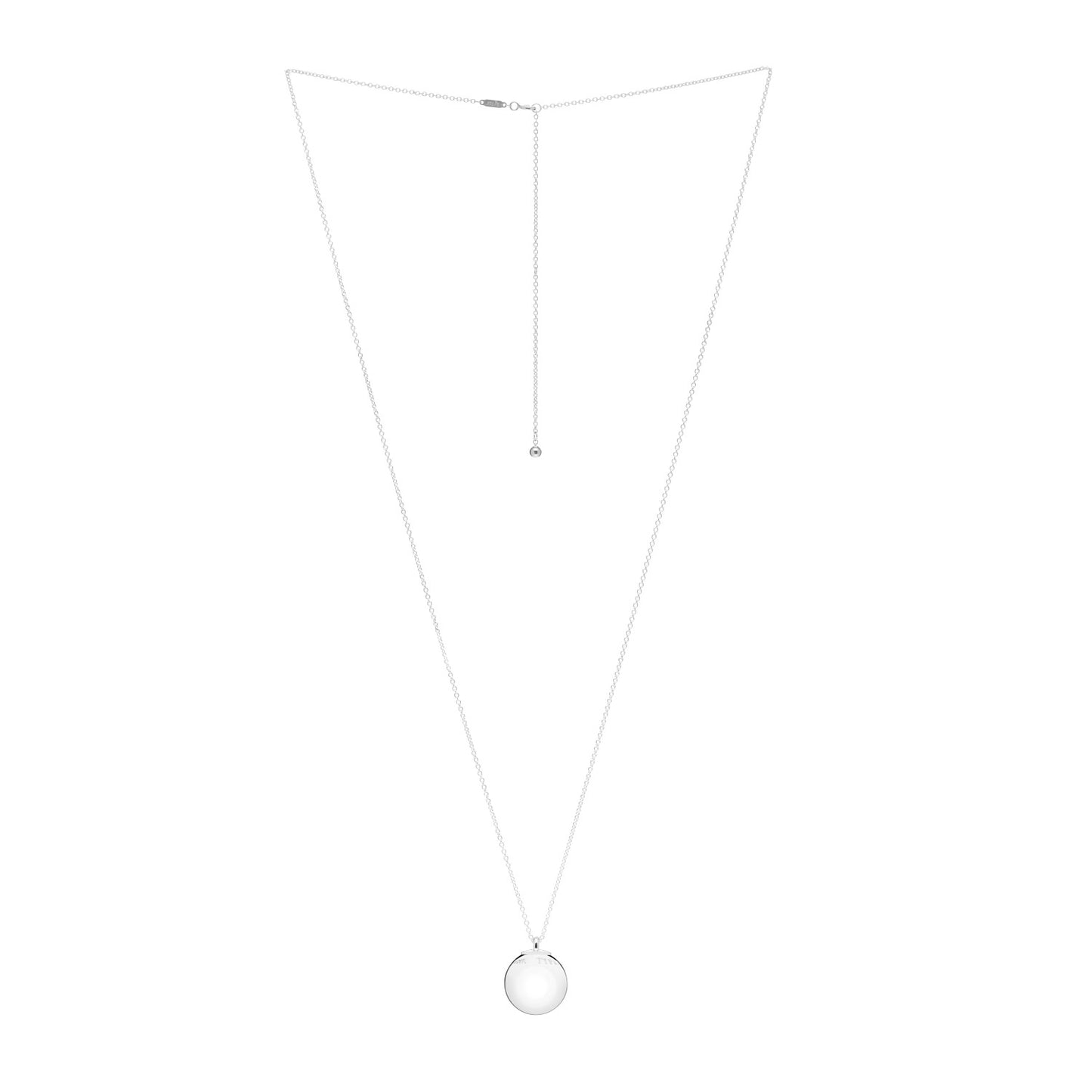 Sterling Silver 19mm HardWear Ball Pendant Necklace