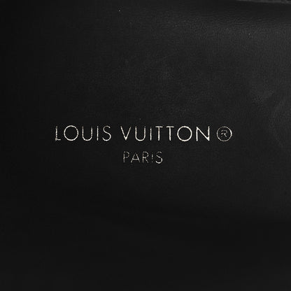 Louis Vuitton Calfskin Monogram Wonderland Flat Ranger Boots 38 Black 8 of 9