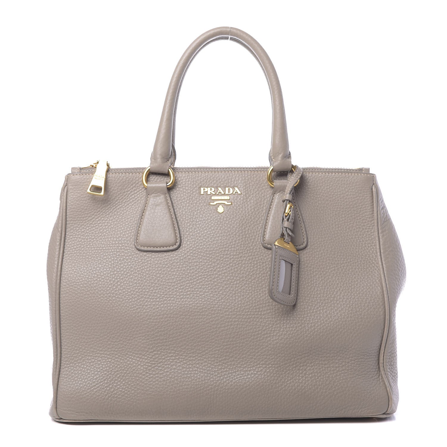 Prada Vitello Daino Tote Pomice 1 of 17