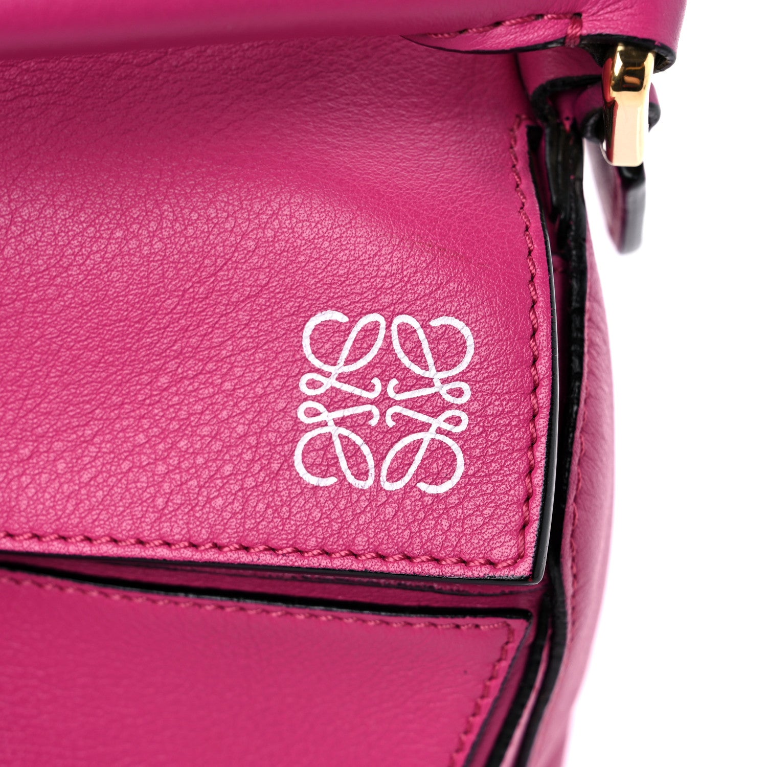 Loewe Calfskin Small Puzzle Bag Fuchsia 7 of 10