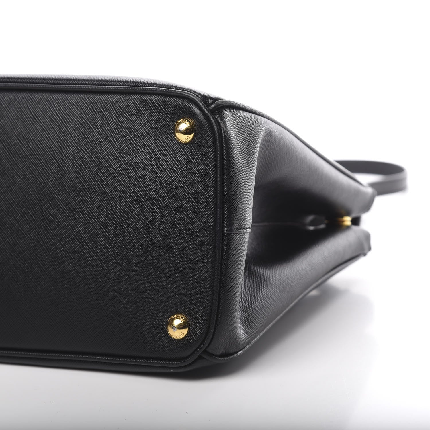Prada Saffiano Medium Galleria Double Zip Tote Black 13 of 14