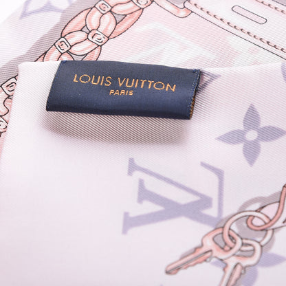 Louis Vuitton Silk Monogram Confidential Bandeau Light Pink 3 of 4
