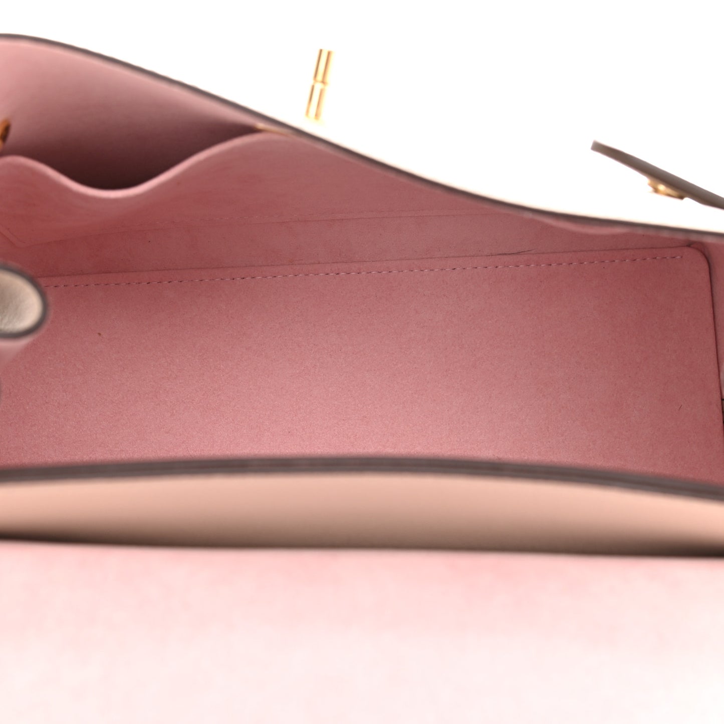 Soft Calfskin Lockme Ever MM Greige