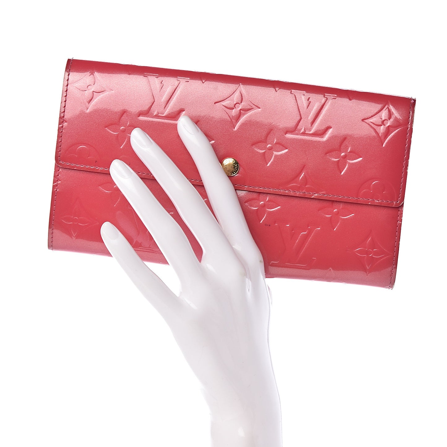 Vernis Sarah Wallet Framboise