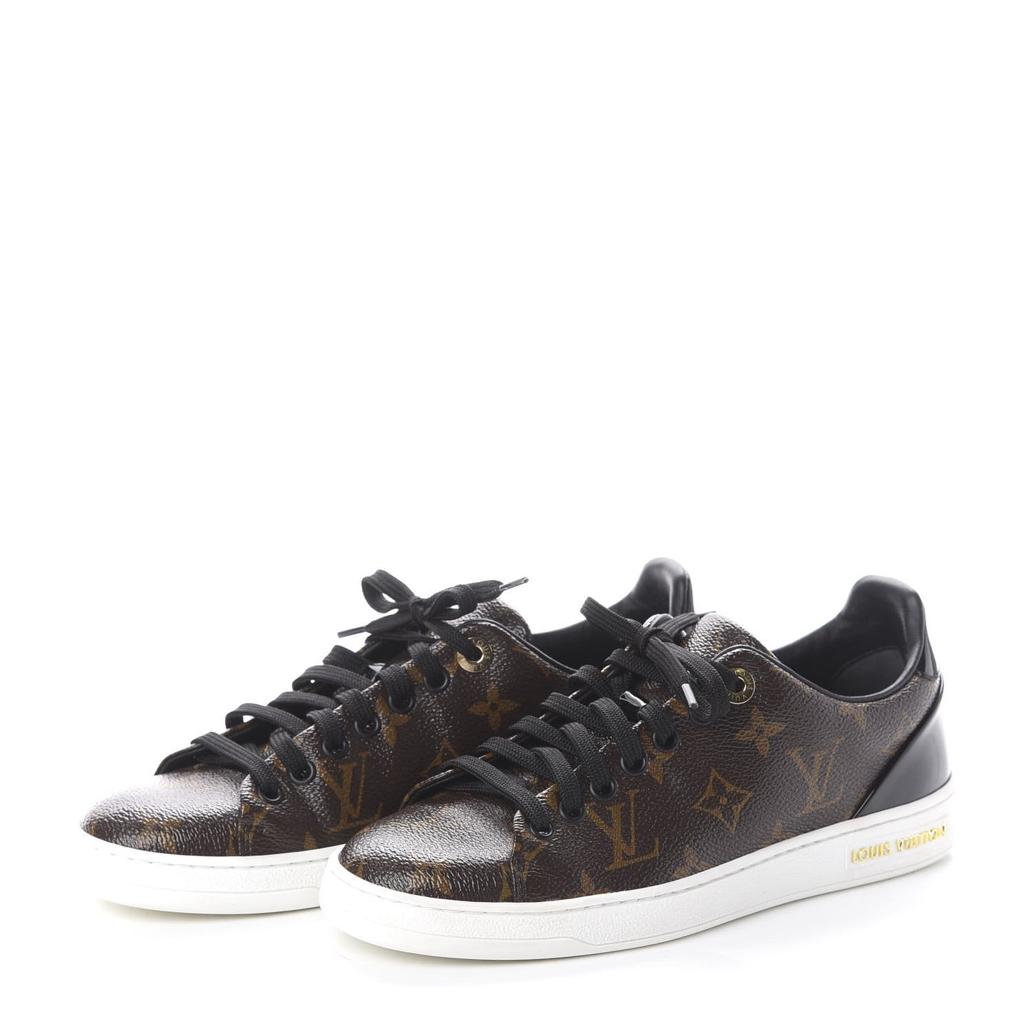 Patent Monogram Frontrow Sneakers 36