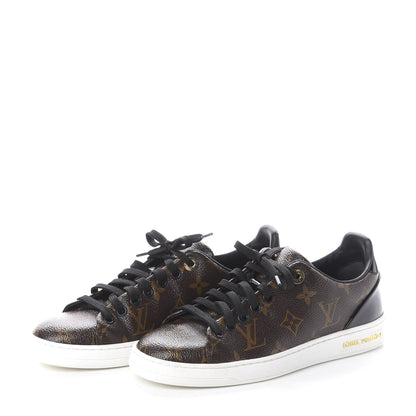 Louis Vuitton Patent Monogram Frontrow Sneakers 36 3 of 7