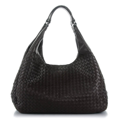 Bottega Veneta Nappa Intrecciato Large Campana Ebano 1 of 8