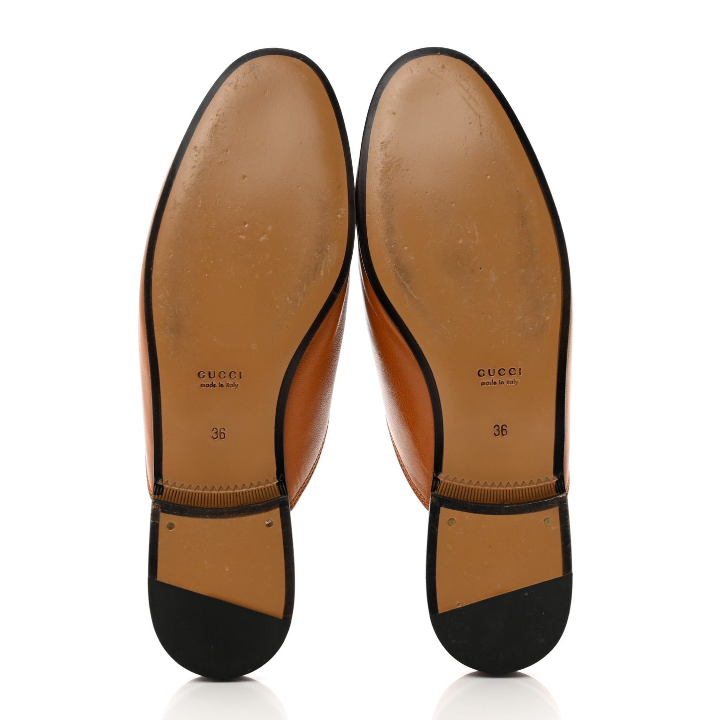 Malaga Kid Womens Princetown Slippers 36 Cognac