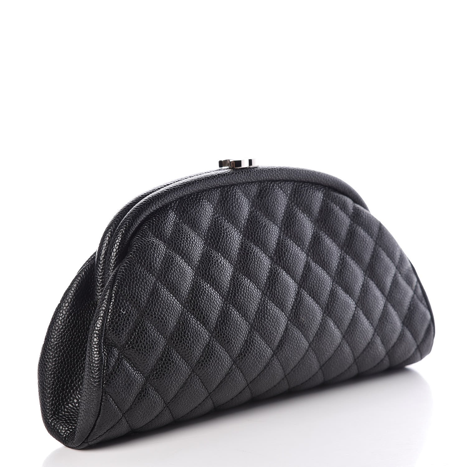 Chanel Caviar Quilted Timeless Clutch Black 3 of 11