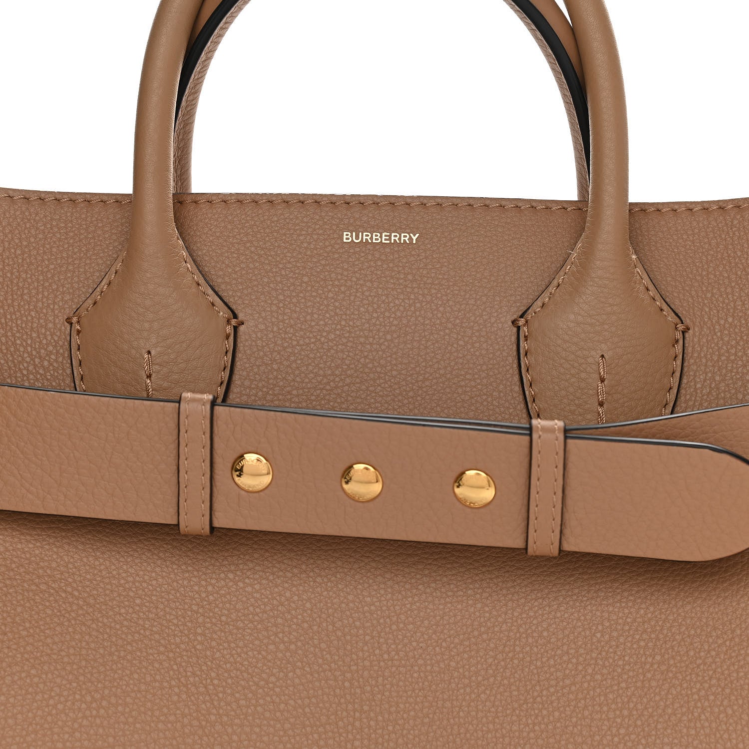 Burberry Marais Calfskin Large Belt Bag Tan 8 of 11