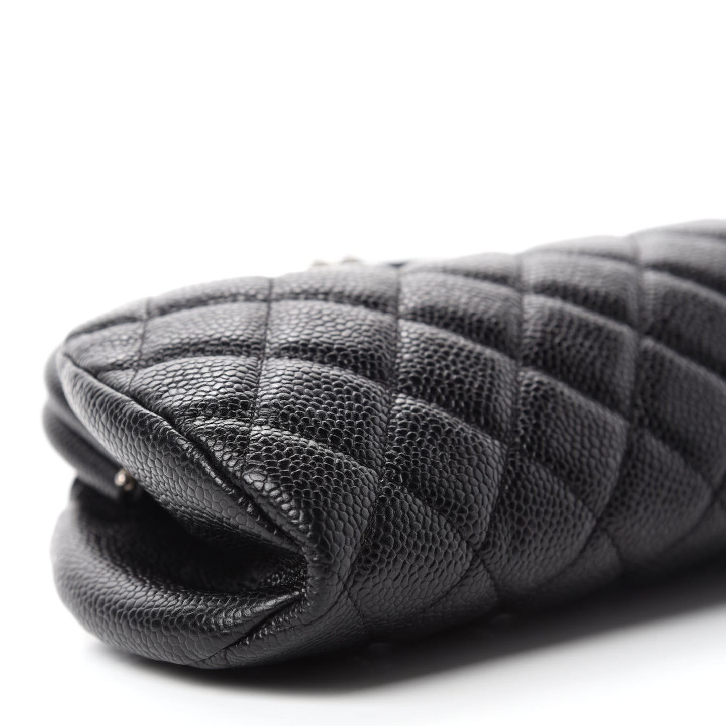 Caviar Quilted Timeless Clutch Black