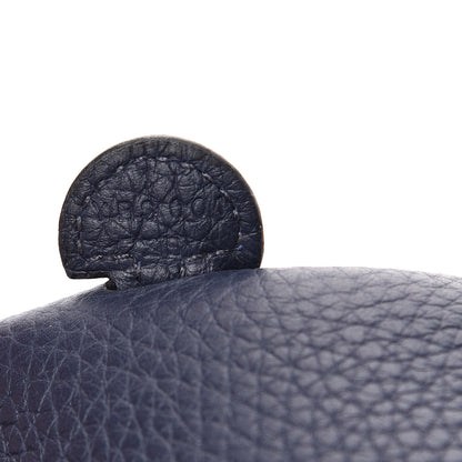 Hermes Taurillon Clemence Evelyne TPM Bleu Nuit 6 of 10