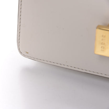 Gucci Calfskin Mini Sylvie Top Handle Bag White 13 of 17