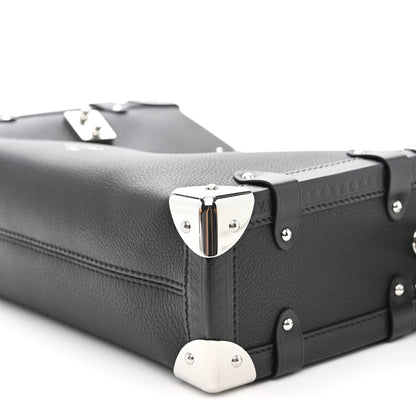 Louis Vuitton Calfskin Side Trunk MM Black 10 of 10