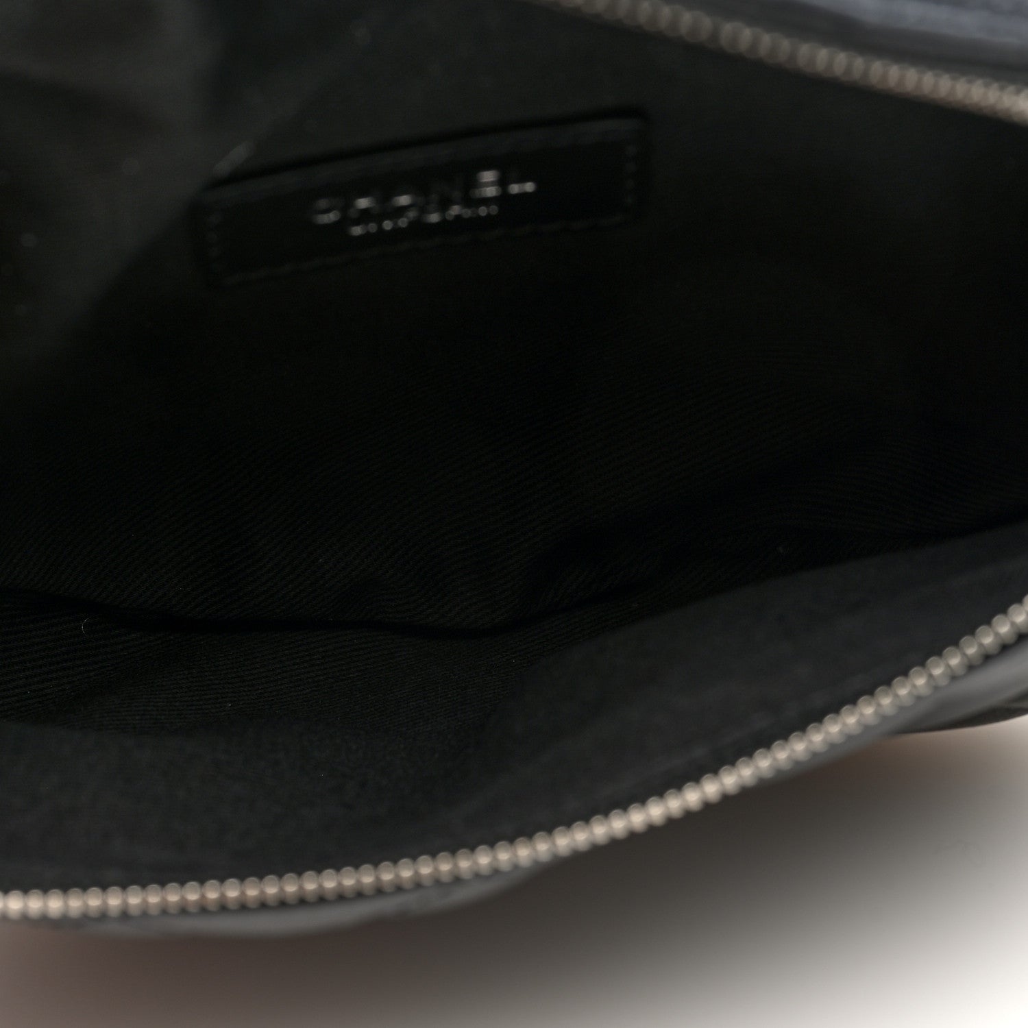 Chanel Calfskin Quilted Waist Belt Bag Black 5 of 10