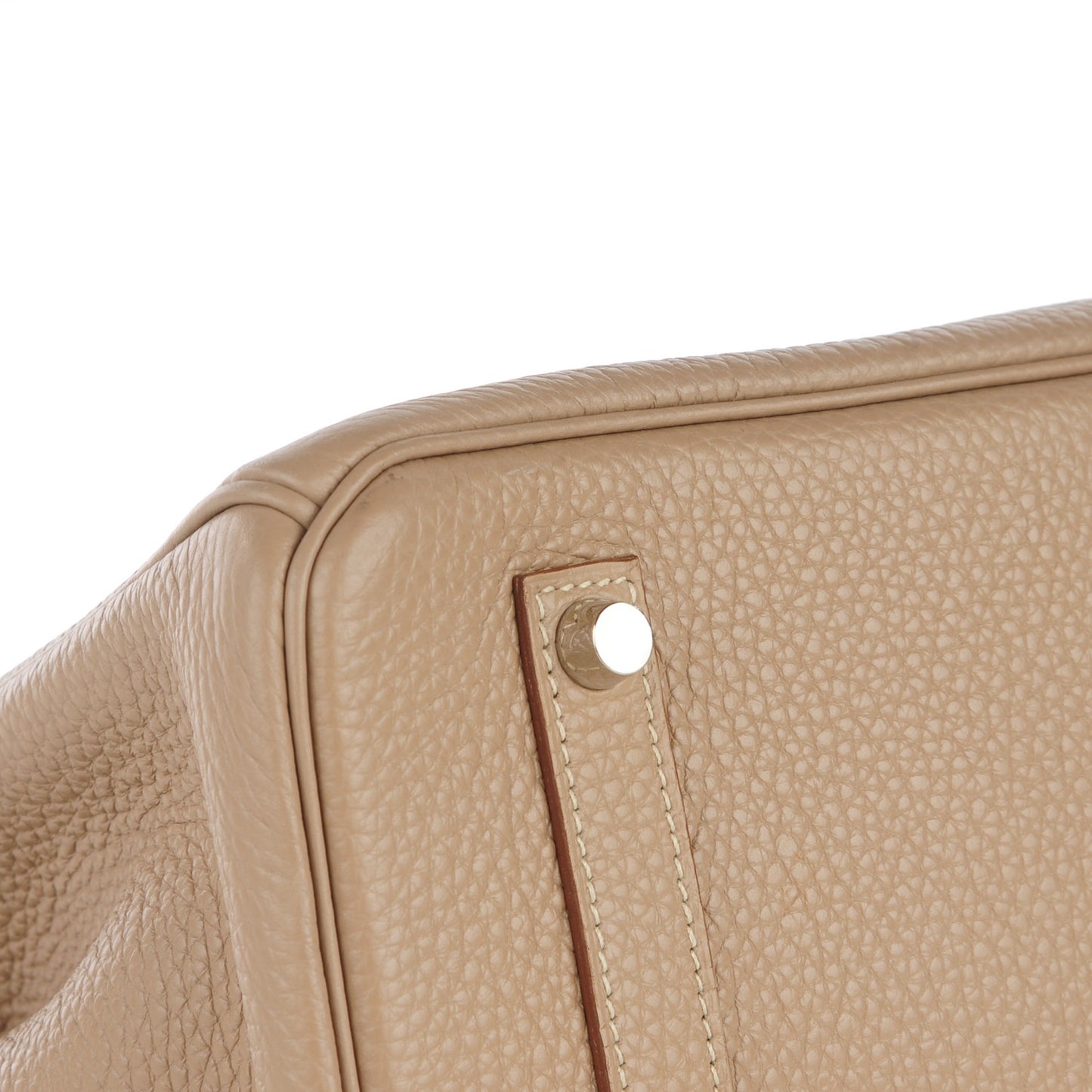 Taurillon Clemence Swift Tri-Color Birkin 35 Sanguine Gris Tourterelle Moutarde