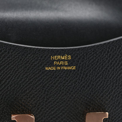 Hermes Epsom Constance Slim Wallet Black 7 of 10