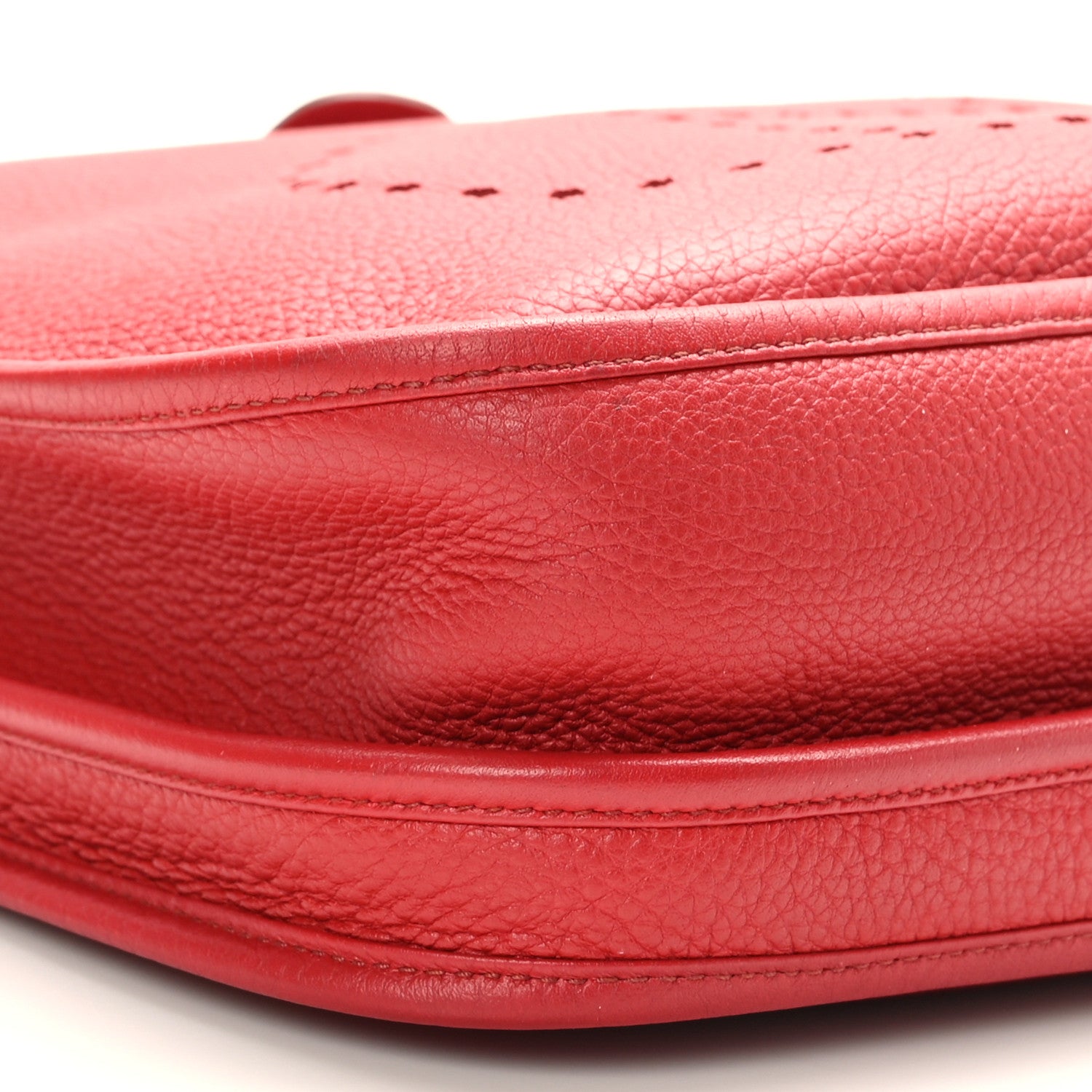 Hermes Taurillon Clemence Evelyne III PM Rubis 8 of 9