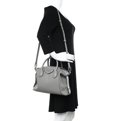 Givenchy Calfskin Small Soft Antigona Pearl Grey 2 of 9