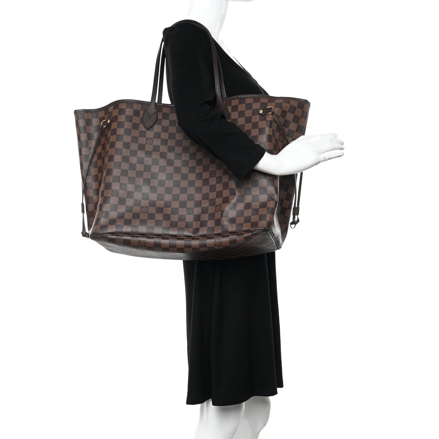 Louis Vuitton Damier Ebene Neo Neverfull GM 2 of 10