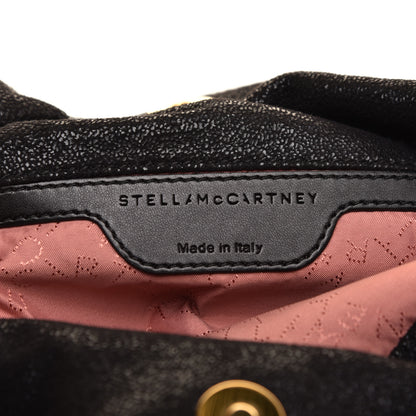 Stella McCartney Shaggy Deer Mini Falabella Tote Black 8 of 9