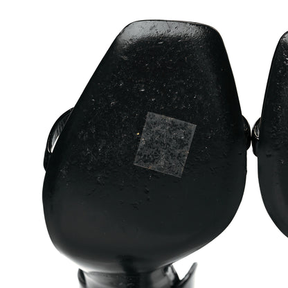 Saint Laurent Patent Calfskin Opyum 110 Sandals 37.5 Black 8 of 11