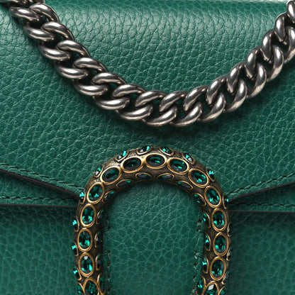 Gucci Calfskin Mini Dionysus Shoulder Bag Emerald 8 of 10