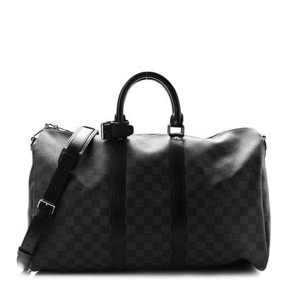 Louis Vuitton Damier Graphite Keepall Bandouliere 45 1 of 14