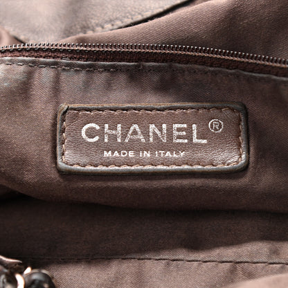 Chanel Metallic Calfskin Baby Coco Cabas Bronze 7 of 15