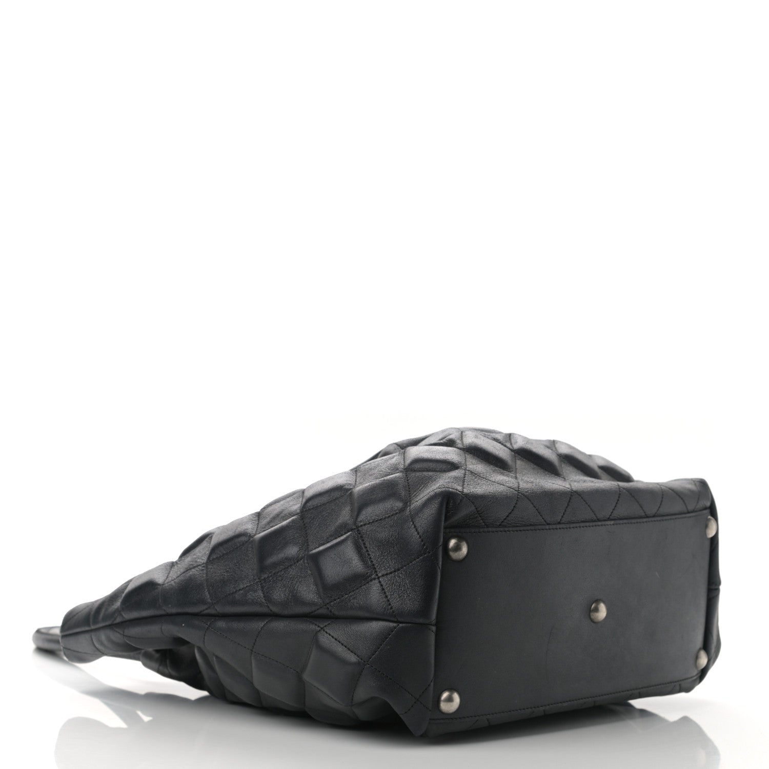Chanel Calfskin Sloane Square Tote Black 4 of 14