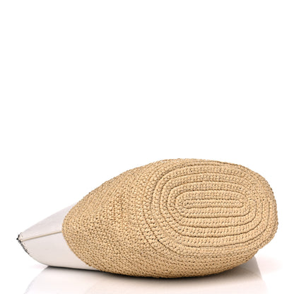 Stella McCartney Raffia Falabella Large Tote White 3 of 4
