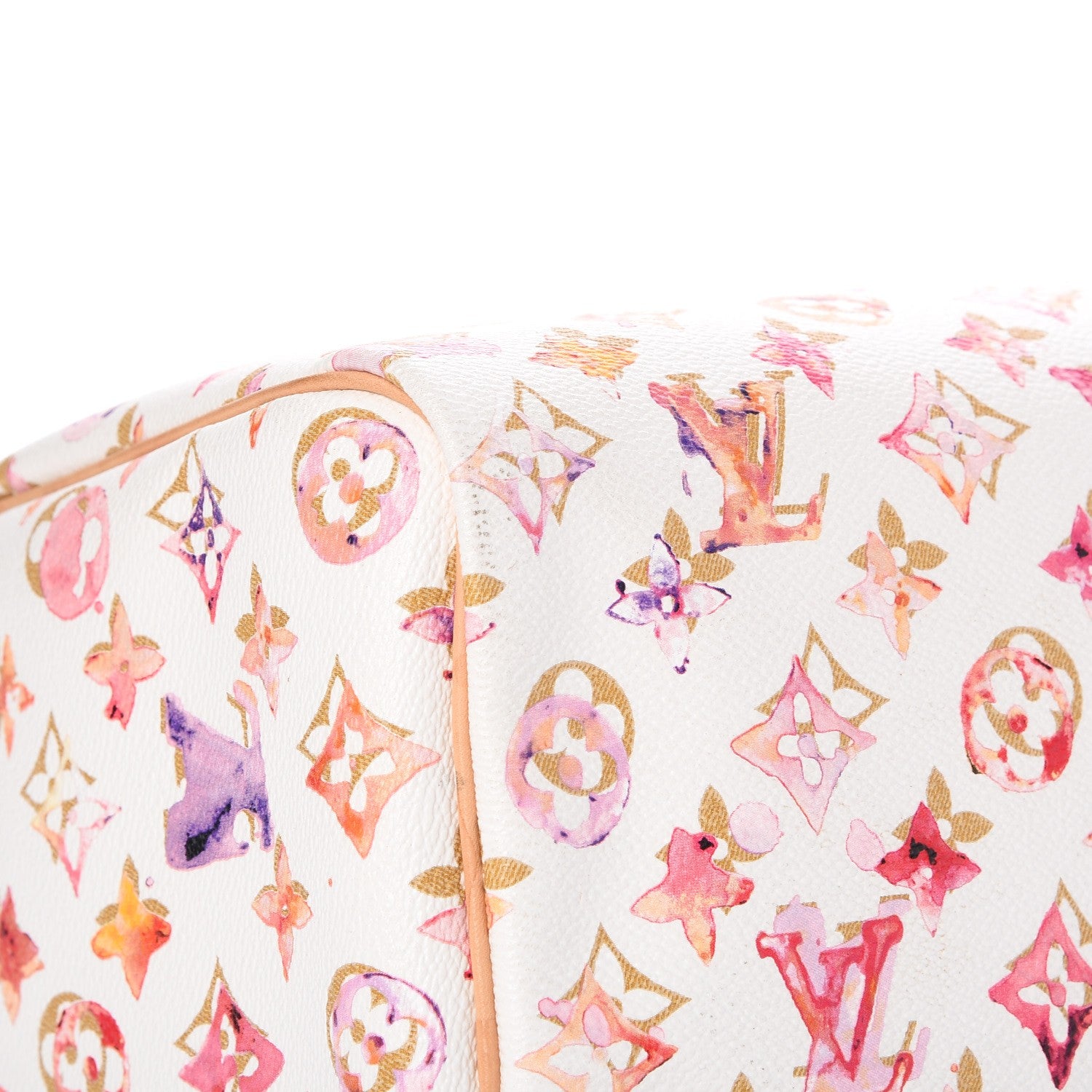 Louis Vuitton Watercolor Aquarelle Speedy 35 White 8 of 11