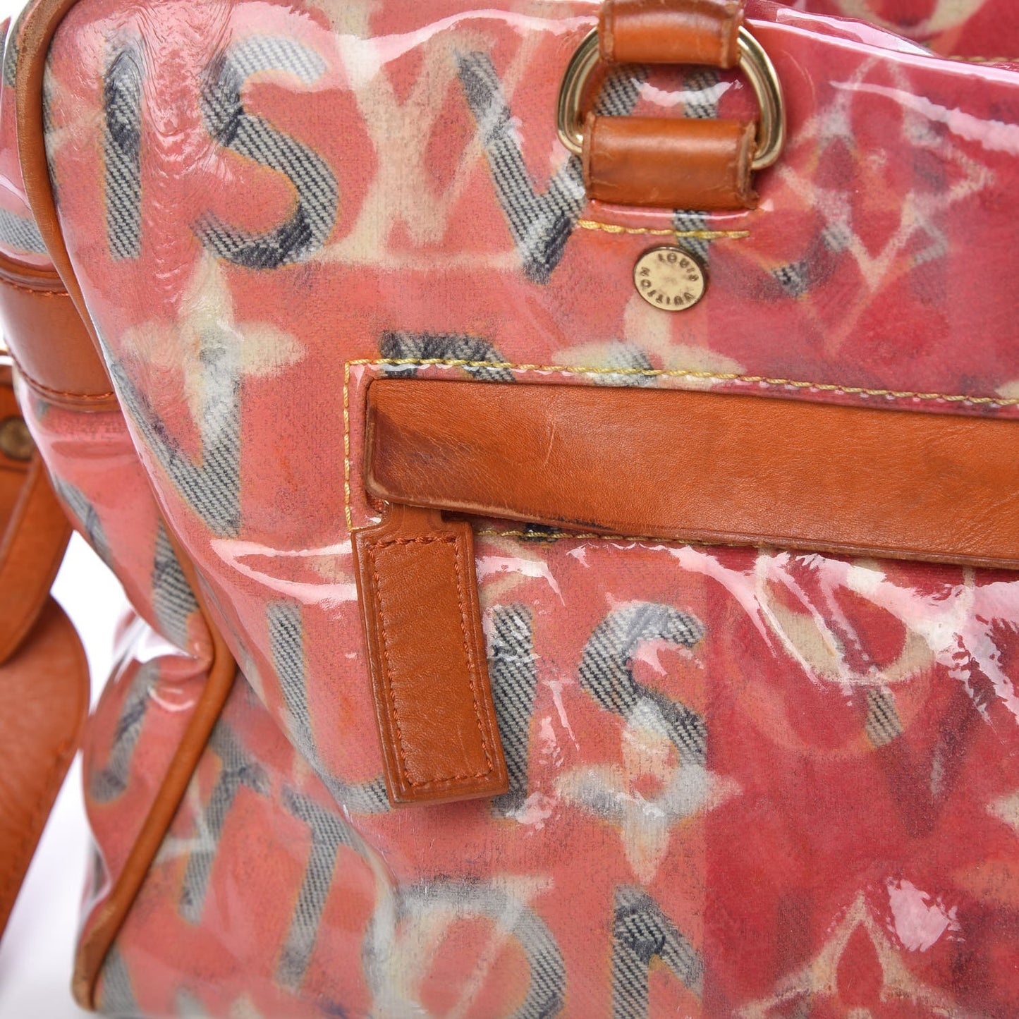 Monogram Pulp Defile Weekender PM Rose
