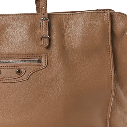 Balenciaga Veau Papier B4 Zip Around Tote Rose Des Sables 9 of 12