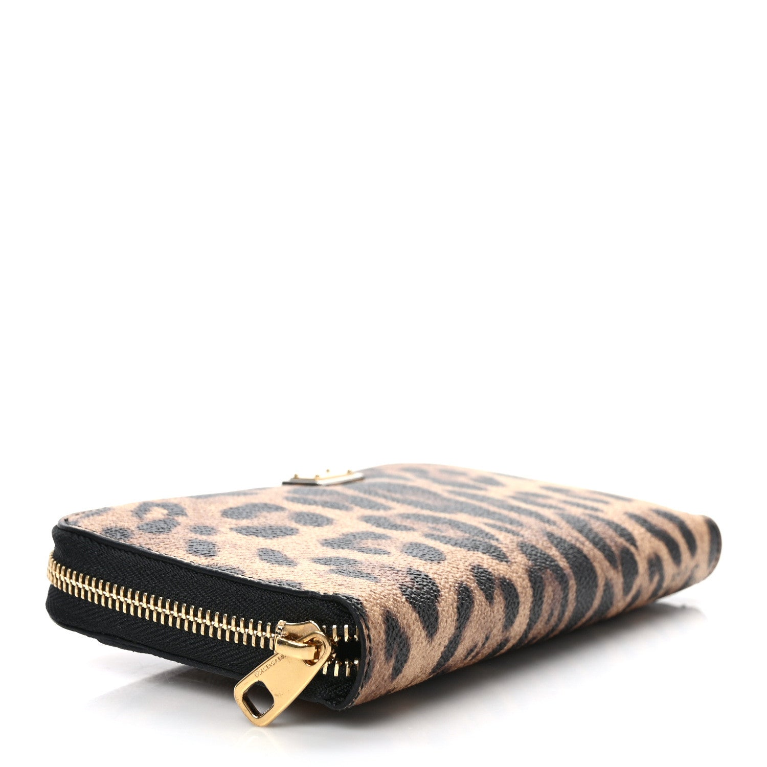 Dolce & Gabbana Dauphine Leopard Print Zip Around Wallet 5 of 9