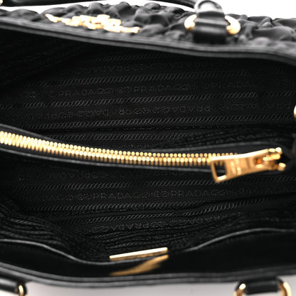 Prada Tessuto Nylon Gaufre Small Tote Black 5 of 11