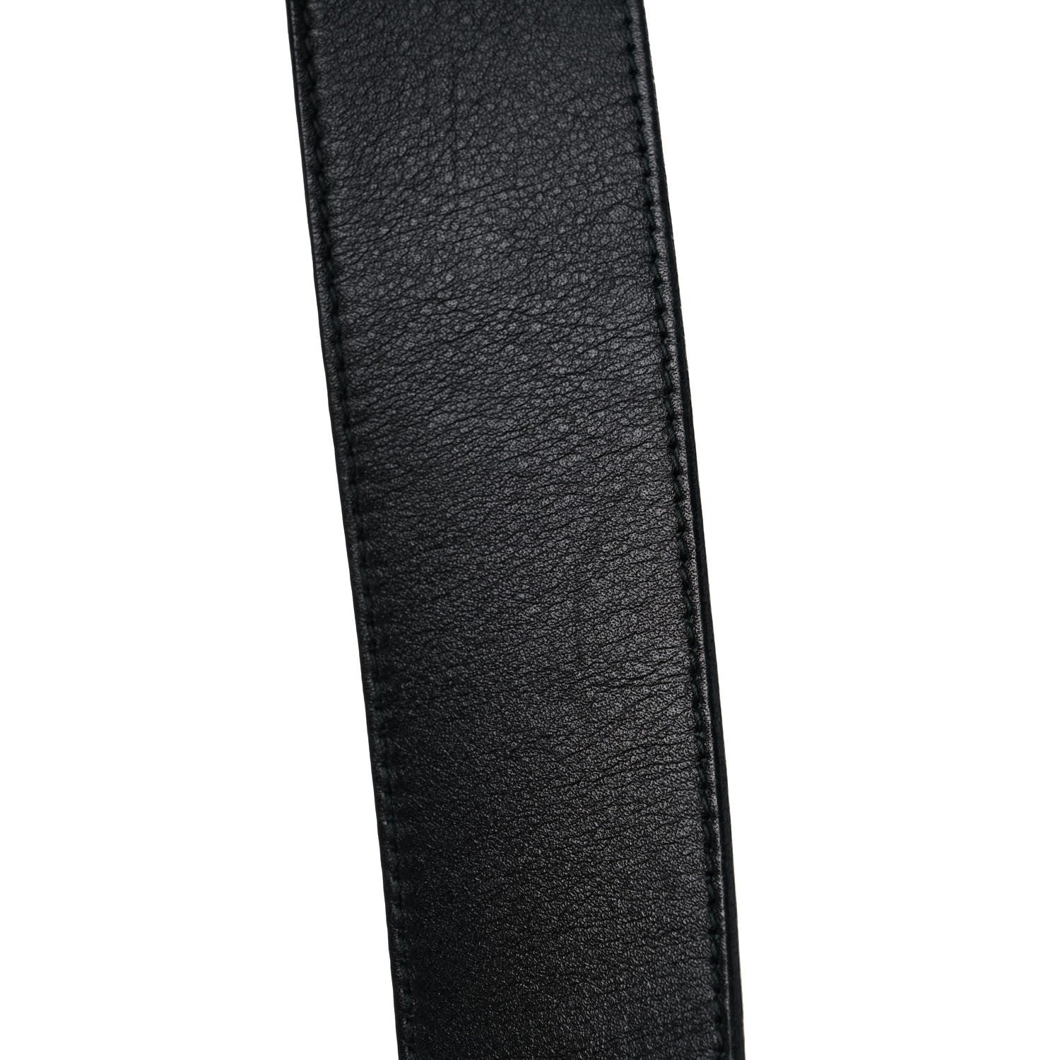 Gucci Calfskin Double G 40mm Belt 90 36 Black 5 of 7