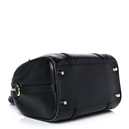 Burberry Grained Calfskin Small Alchester Bowling Bag Black 4 of 12