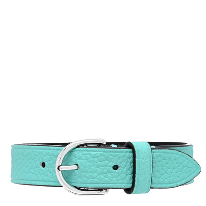 Tiffany Sterling Silver Leather Return to Tiffany Single Wrap Bracelet Blue 2 of 4