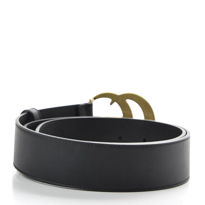 Gucci Calfskin Double G 40mm Belt 90 36 Black 2 of 5