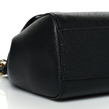 Dolce & Gabbana Dauphine Love Small Miss Sicily Satchel Black 7 of 9