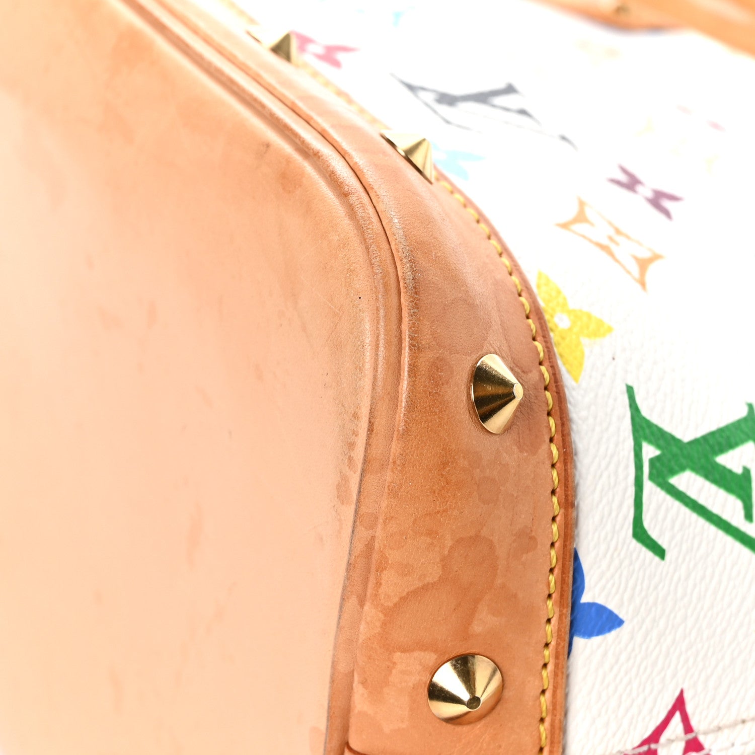 Louis Vuitton Monogram Multicolor Alma White 12 of 12