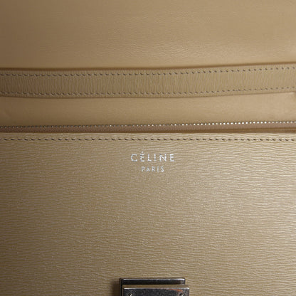 Celine Liege Calfskin Medium Classic Box Flap Bag Cream 6 of 8