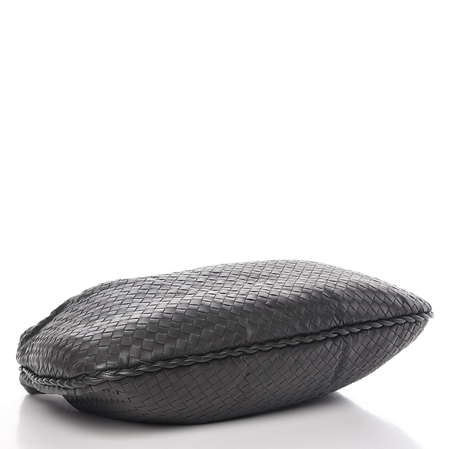 Nappa Intrecciato Large Veneta Hobo Ardoise